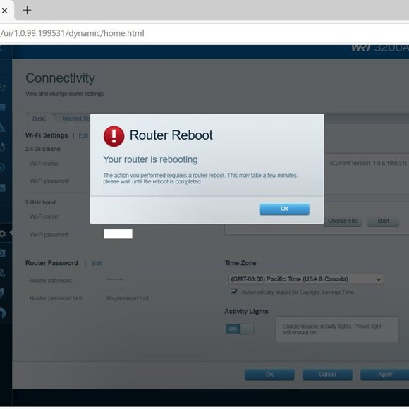 LINKSYS WRT3200ACM MU-MIMO 4 Port Gigabit WiFi Router Tri-Stream 160 Tech USED - Picture 13 of 15
